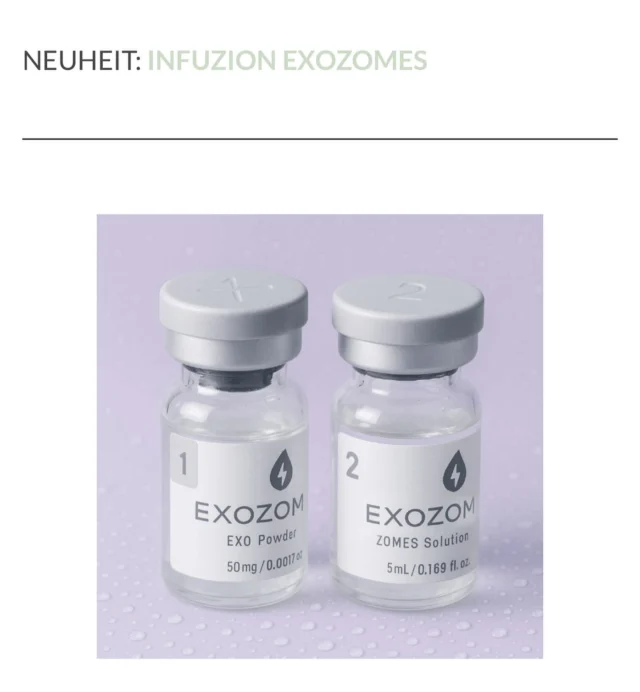 📌🧬🔬Neu bei INFUZION ist der Wirkstoff Exozomes - kleine, hochaktive Botenstoffe, die die Zellkommunikation fördern und so die natürliche Hautregeneration unterstützen. 

📌Dabei wird unterschieden zwischen pflanzlichen und humanbasierten Exosomen:

Pflanzliche Exozomes stammen aus nachhaltig und kontrolliert kultivierten pflanzlichen Zellkulturen. Sie sind hochrein, stabil und frei von DNA-Resten sowie biologischen Rückständen.

Sie bieten eine sehr gute Verträglichkeit und sind auch für sensible und empfindliche Haut geeignet.

🔬Im Gegensatz dazu werden humanbasierte Exosomen häufig aus menschlichem Gewebe, Nabelschnurblut, Fruchtwasser oder Stammzellen gewonnen, was mit Risiken für Immunreaktionen und unerwünschte Abwehrreaktionen verbunden sein kann.

🔬» Zudem sind humanbasierte Exosomen potenziell instabil und können Verunreinigungen enthalten, die Hautirritationen oder allergische Reaktionen auslösen können.
Ein besonderer Vorteil von INFUZION Exozomes ist, dass Pulver und Lösung erst unmittelbar vor der Anwendung gemischt werden. Dadurch bleiben die Exosomen bioaktiv und hochwirksam.

#Lüneburg
	•	#LüneburgCity
	•	#LüneburgBeauty
	•	#KosmetikLüneburg
	•	#BeautyLüneburg
	•	#MedicalBeautyLüneburg
	•	#LüneburgKosmetikstudio
	•	#SchönheitLüneburg
•	#Beauty
	•	#Kosmetik
	•	#MedicalBeauty
	•	#Hautpflege
	•	#AntiAging
	•	#SkinCareRoutine
	•	#GlowSkin
	•	#BeautyBehandlung
	•	#Gesichtspflege
	•	#ProfessionelleKosmetik
•	#BeautyLovers
	•	#SkincareGoals
	•	#SkinClinic
	•	#Dermatokosmetik
	•	#ApparativeKosmetik
	•	#BeautyClinic
	•	#Hautgesundheit
	•	#Kosmetikerin
	•	#BeautyTipps
	•	#GlowUp